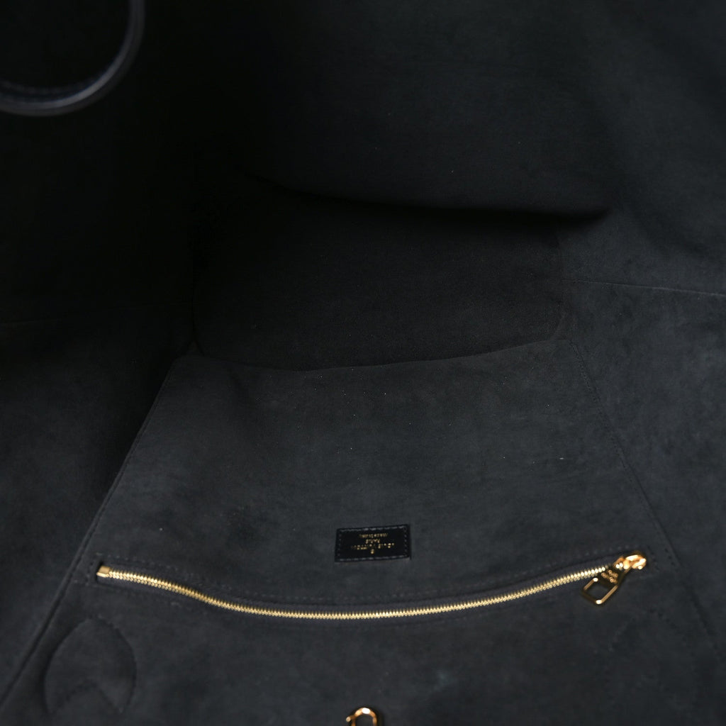 Louis Vuitton Raffia Saint Jacques Tote Black