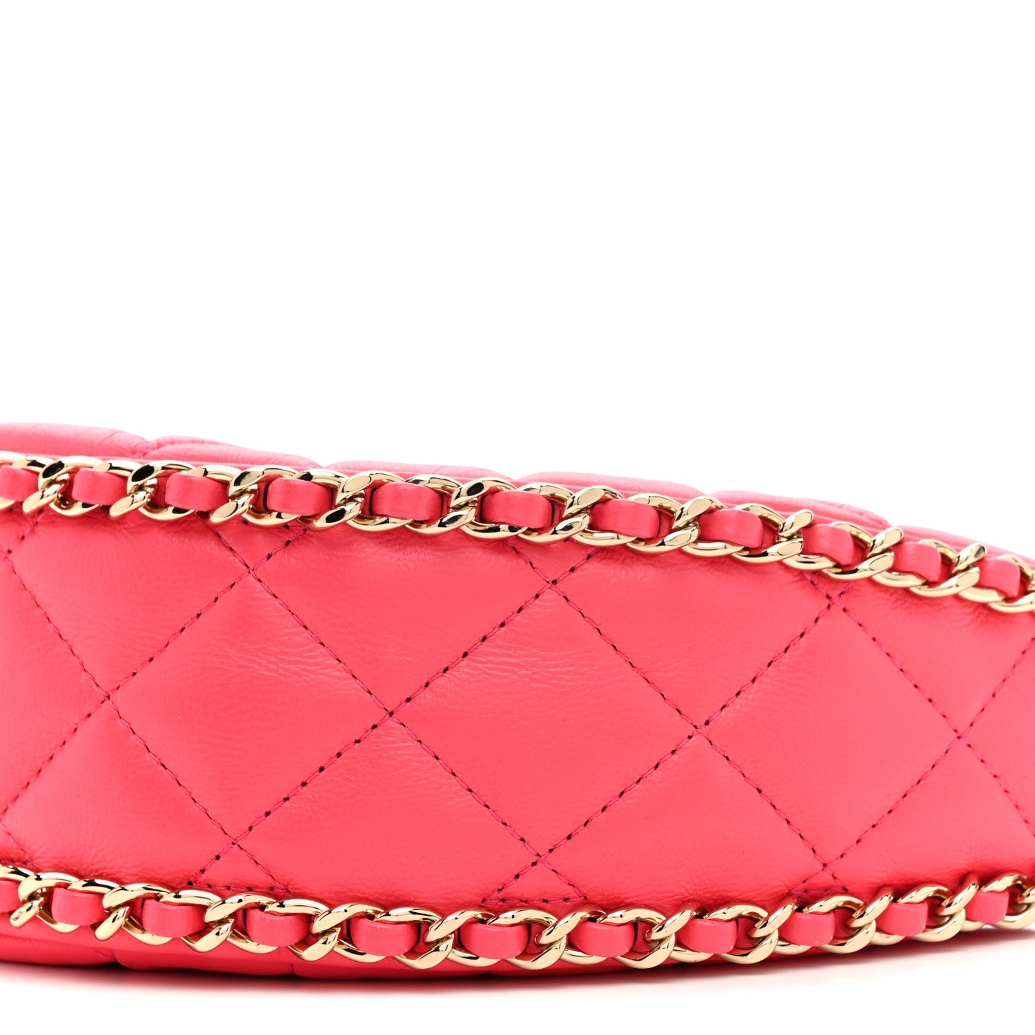 Chanel Lambskin Quilted Small Hobo Bag Pink