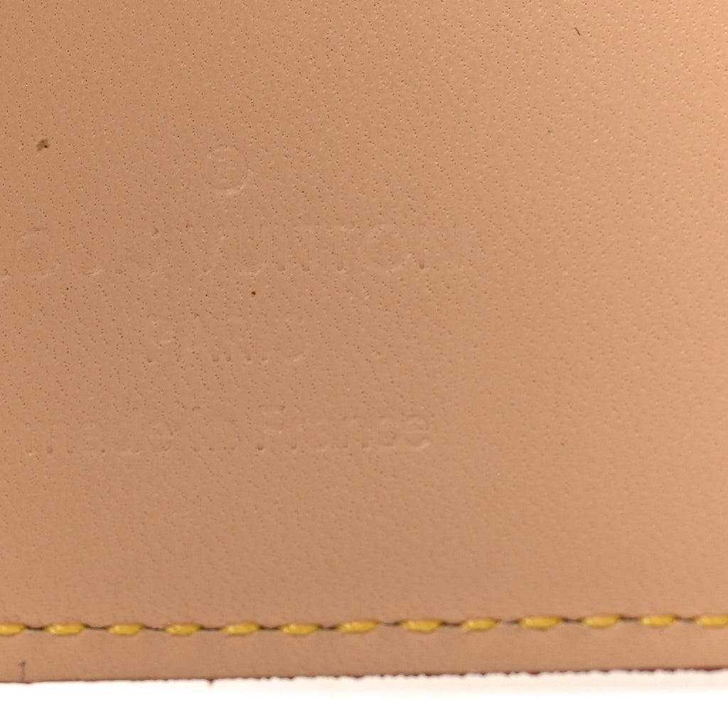 Louis Vuitton Monogram Multicolor French Purse Wallet White