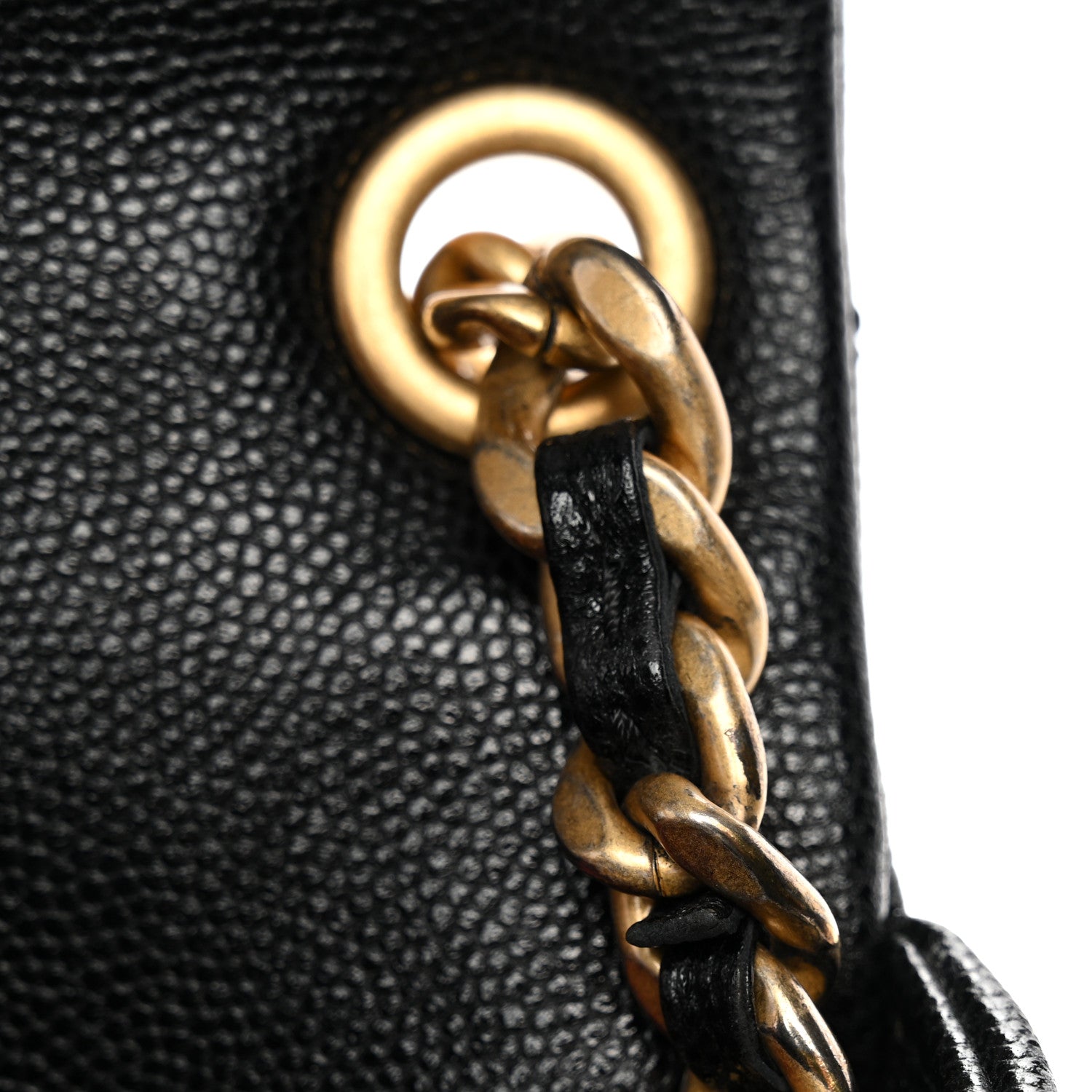 Chanel Caviar Quilted Small Fashion Therapy Flap Bag Black