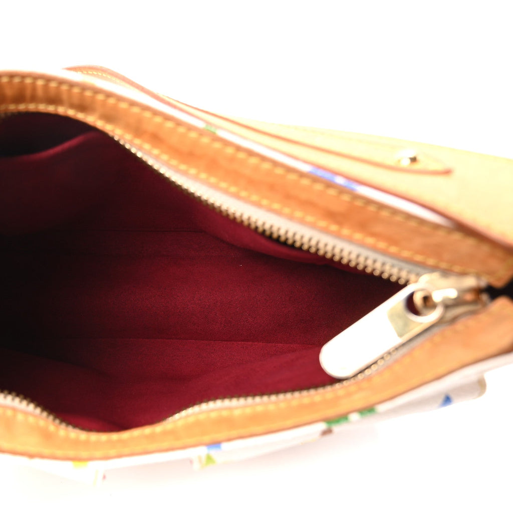Louis Vuitton Monogram Multicolor Lodge PM White