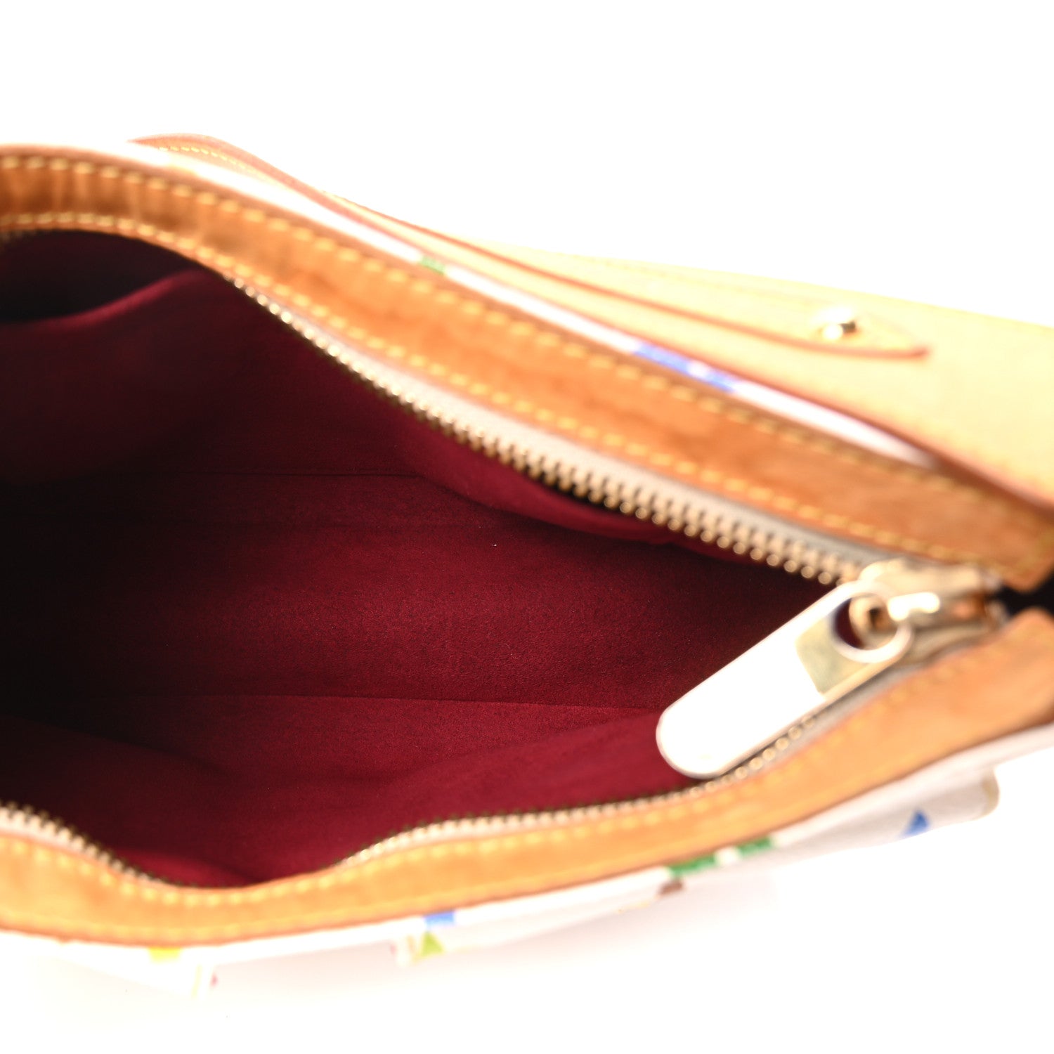 Louis Vuitton Monogram Multicolor Lodge PM White