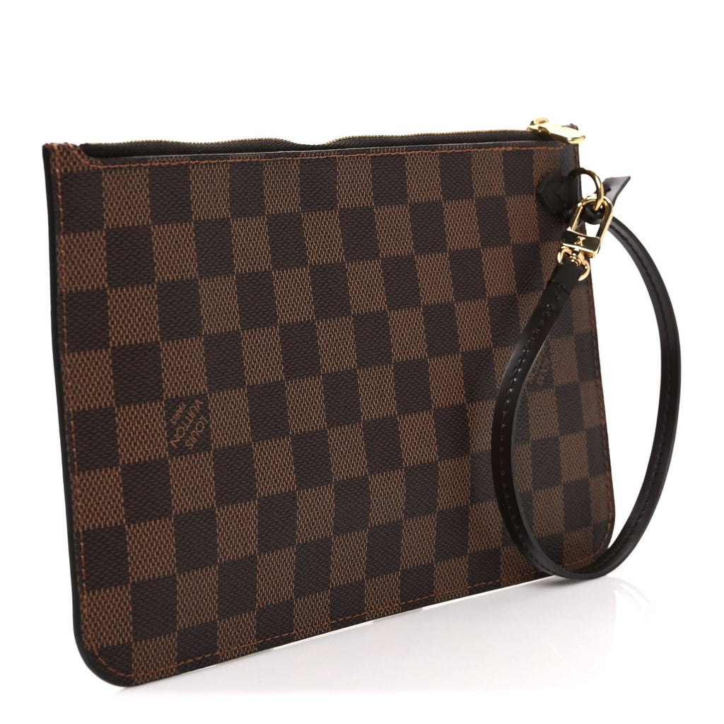Louis Vuitton Damier Ebene Neverfull MM GM Pochette