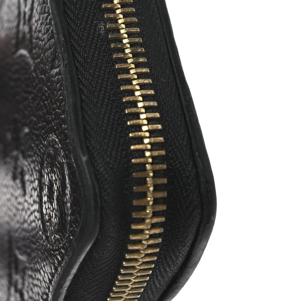 Louis Vuitton Empreinte Clemence Wallet Black