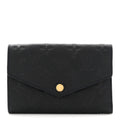 Louis Vuitton Empreinte Compact Curieuse Wallet Black