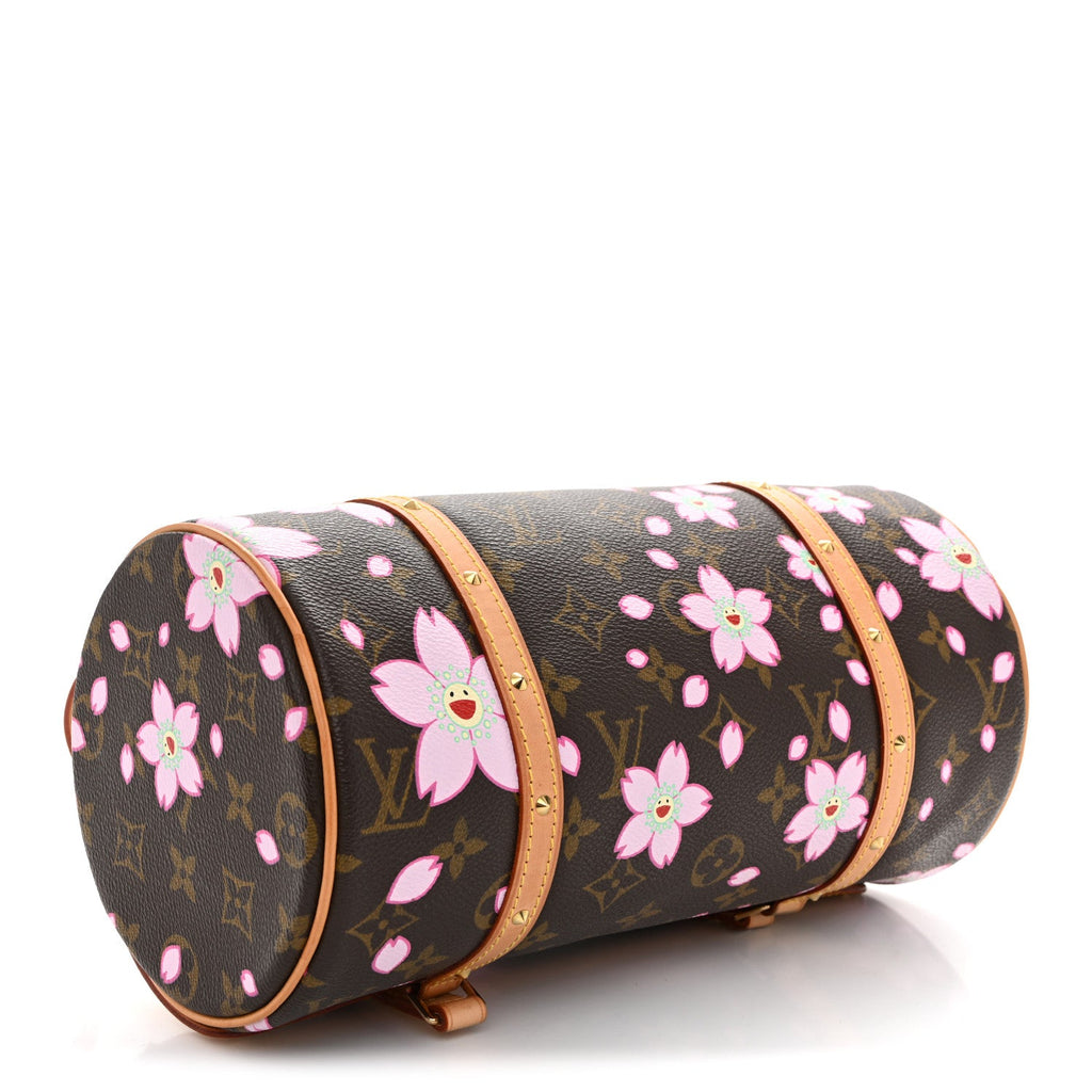 Louis Vuitton Monogram Cherry Blossom Papillon Brown