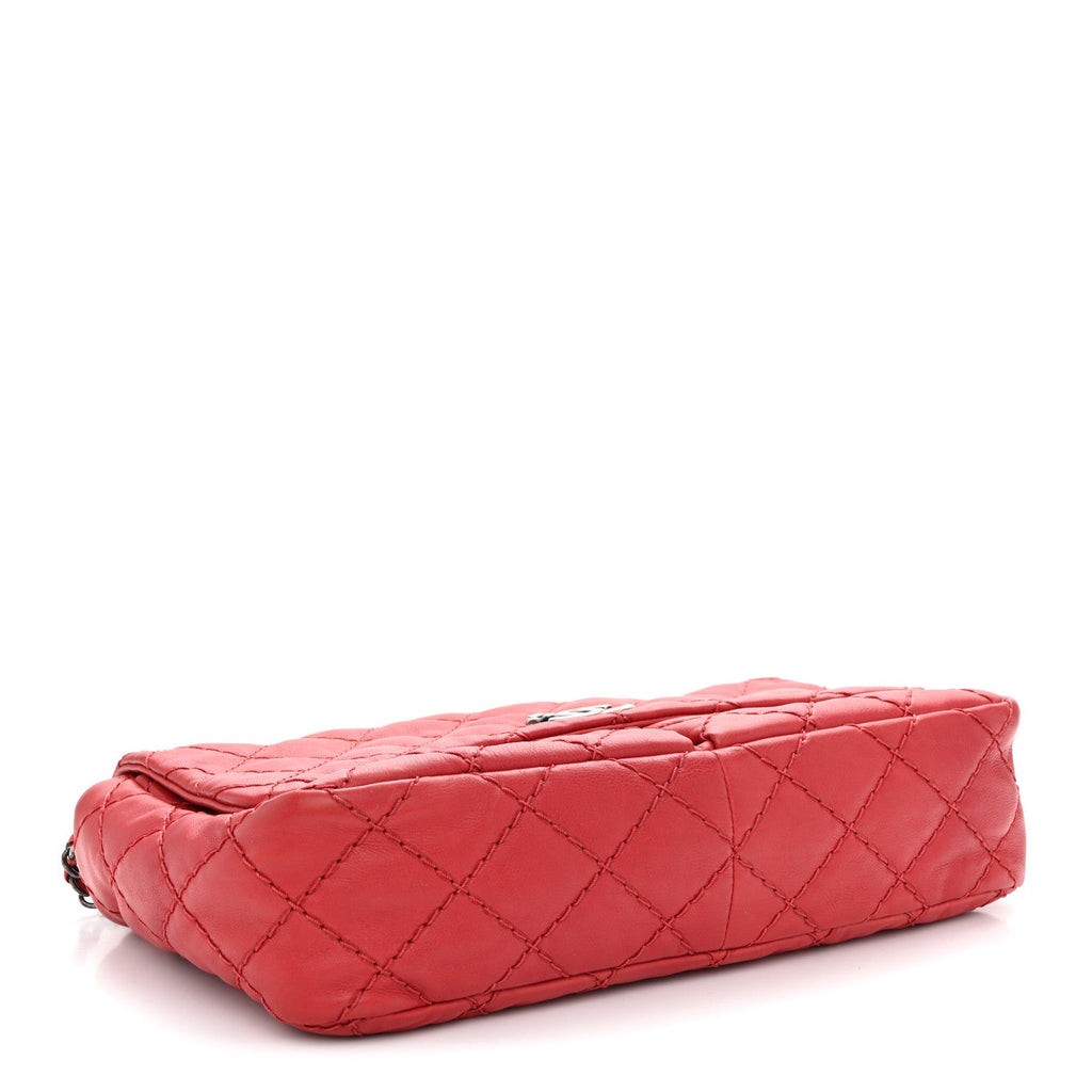 Chanel Calfskin Ultimate Stitch Flap Red