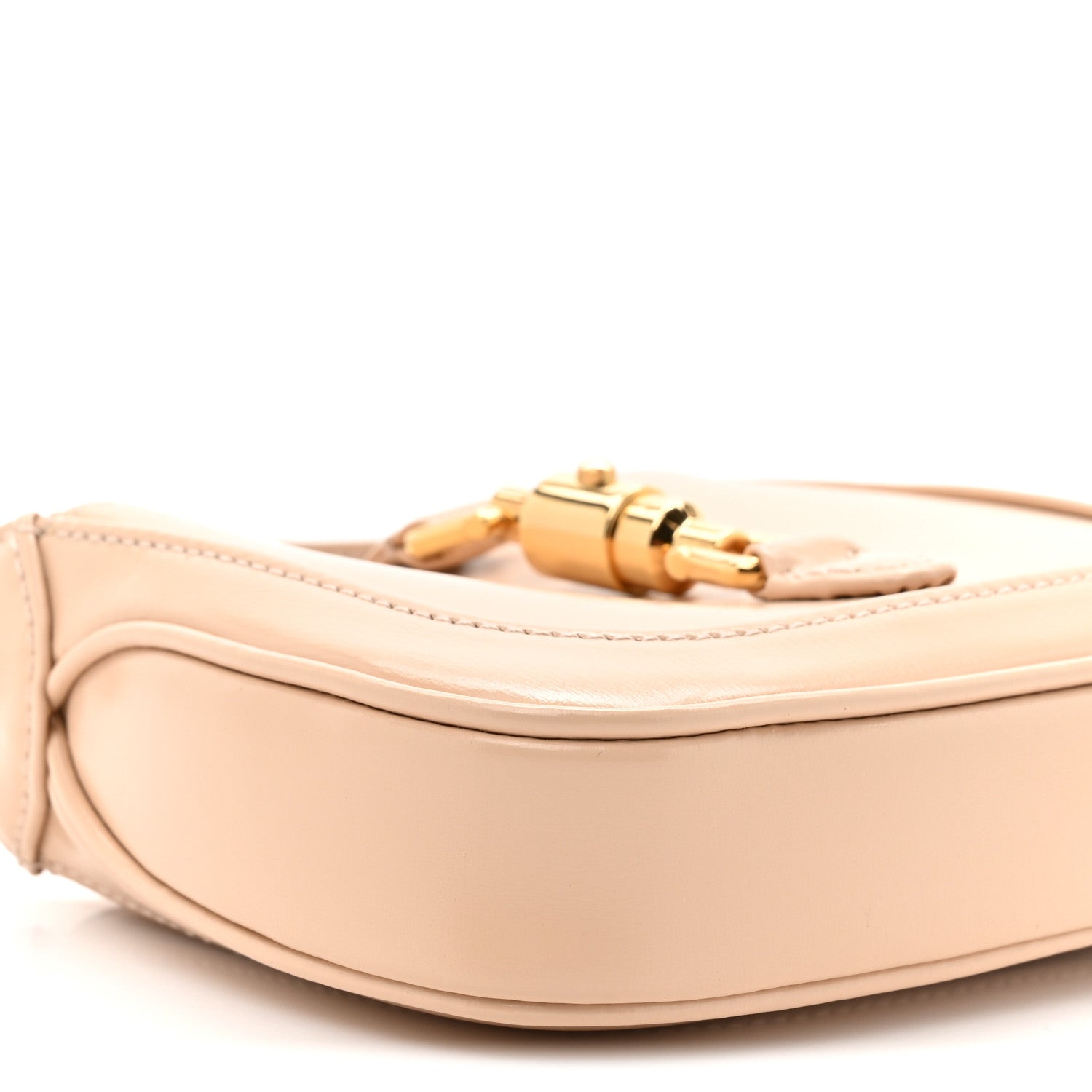 Gucci Boarded Dyana Lux Calfskin Nano Jackie 1961 Hobo Beige