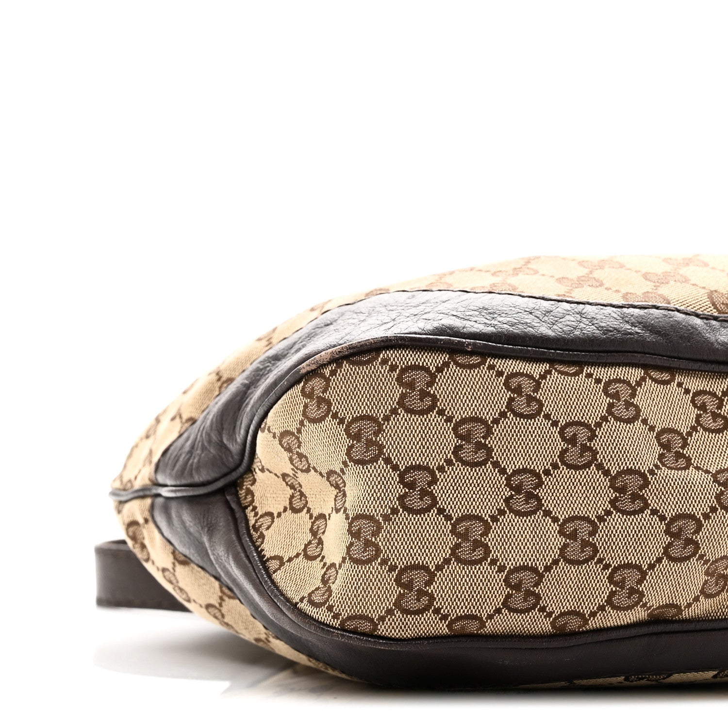 Gucci Monogram Medium Charlotte Hobo Brown