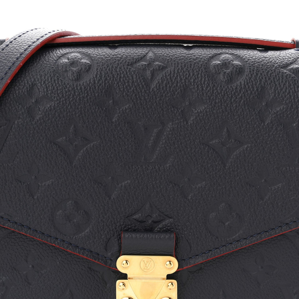 Louis Vuitton Empreinte Pochette Metis Marine Rouge