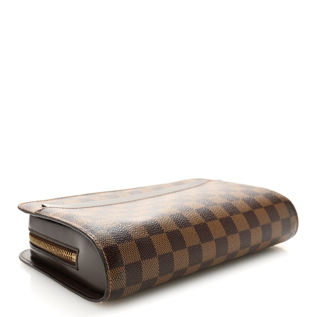 Louis Vuitton Damier Ebene Pochette Saint Louis Clutch