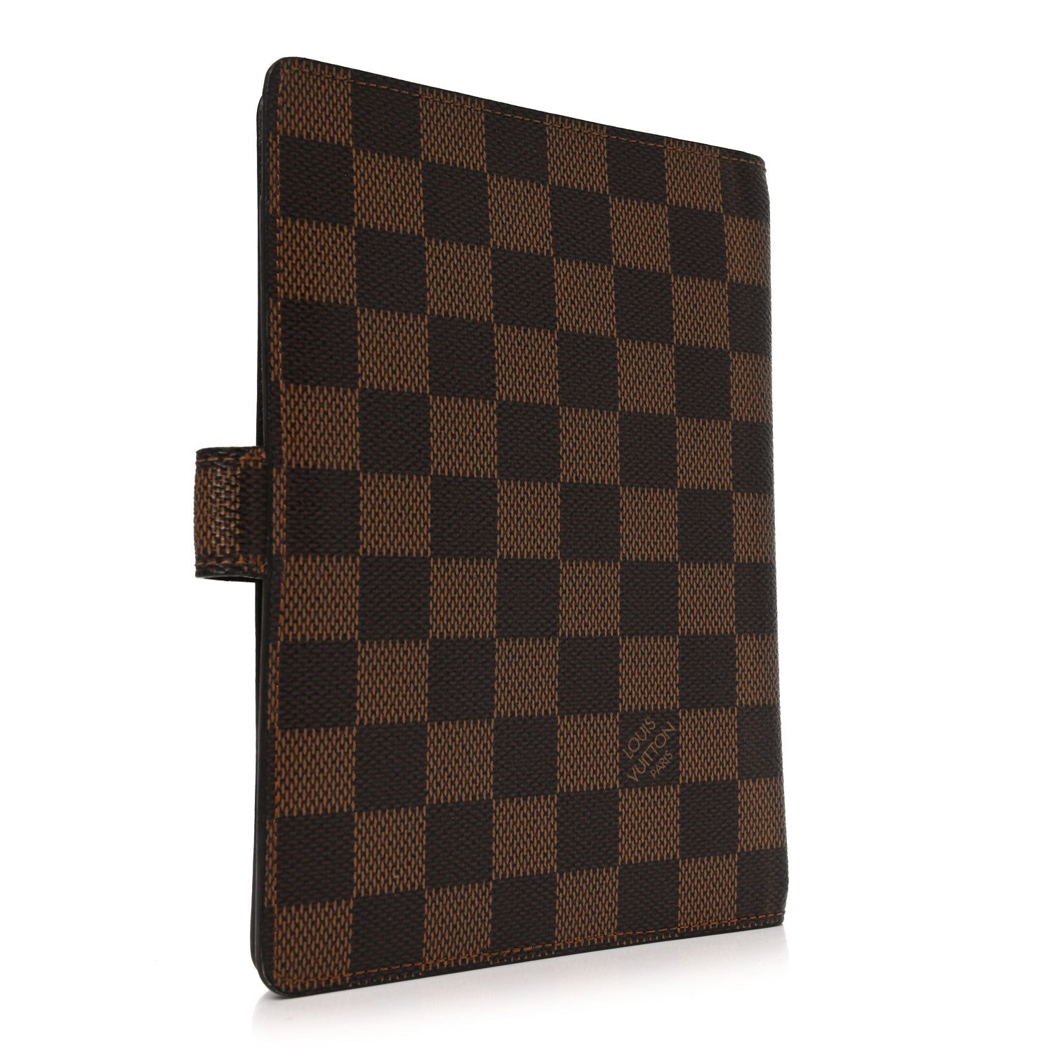 Louis Vuitton Damier Ebene Medium Ring Agenda Cover