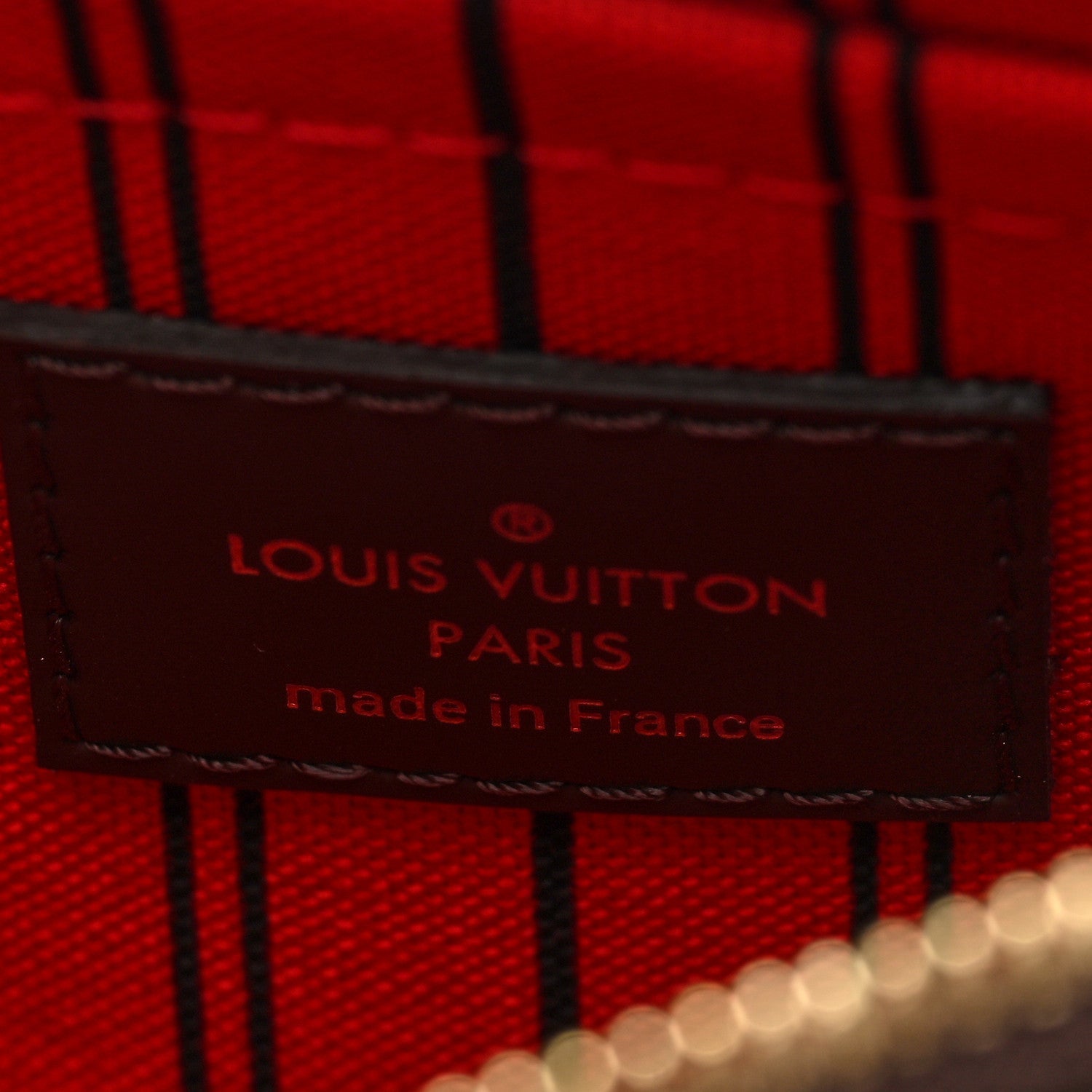 Louis Vuitton Damier Ebene Neverfull PM Pochette