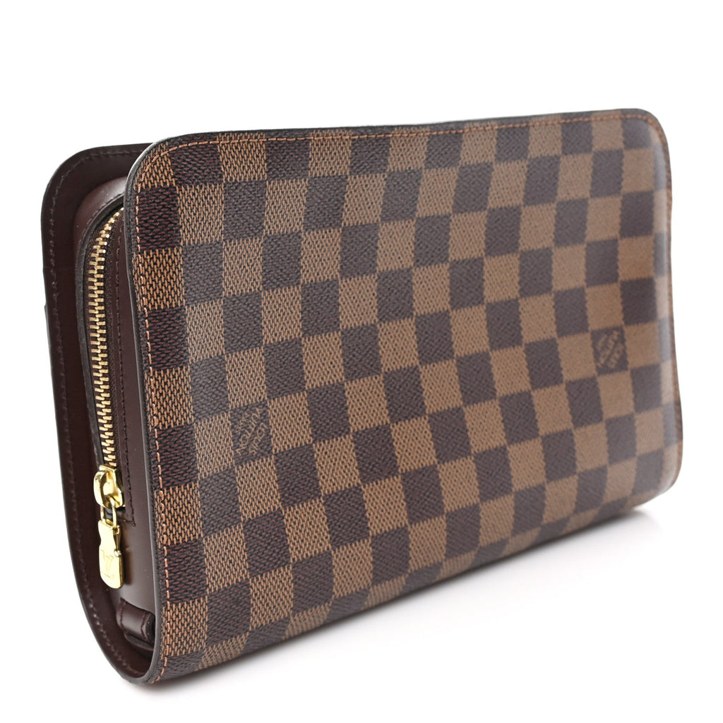 Louis Vuitton Damier Ebene Pochette Saint Louis Clutch