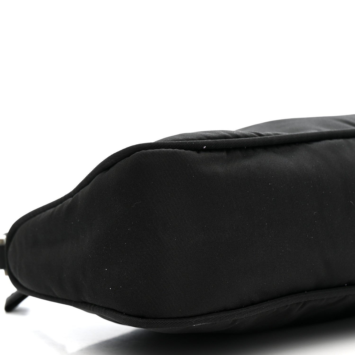 Prada Tessuto Nylon Pochette Bag Black