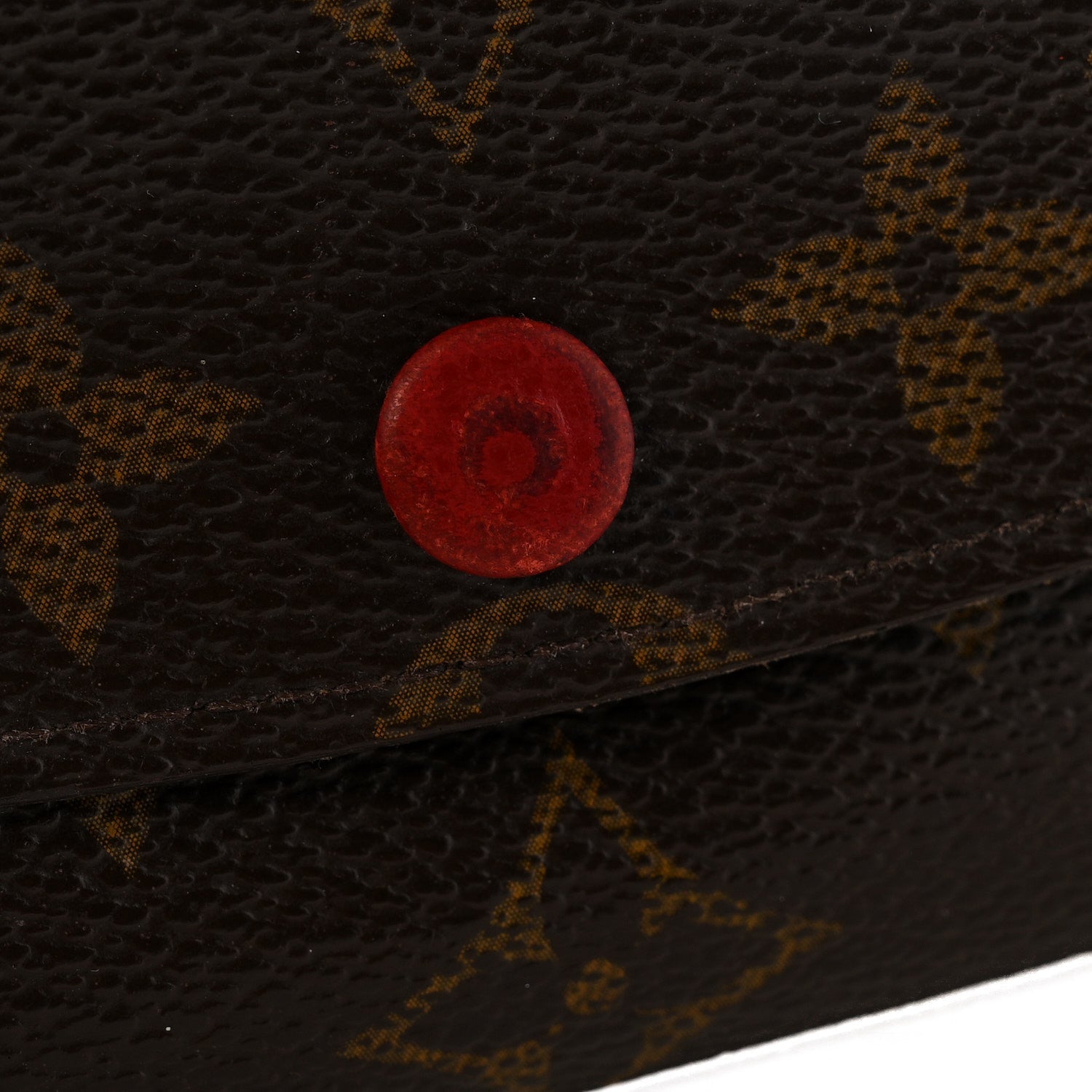 Louis Vuitton Monogram Emilie Wallet Rouge