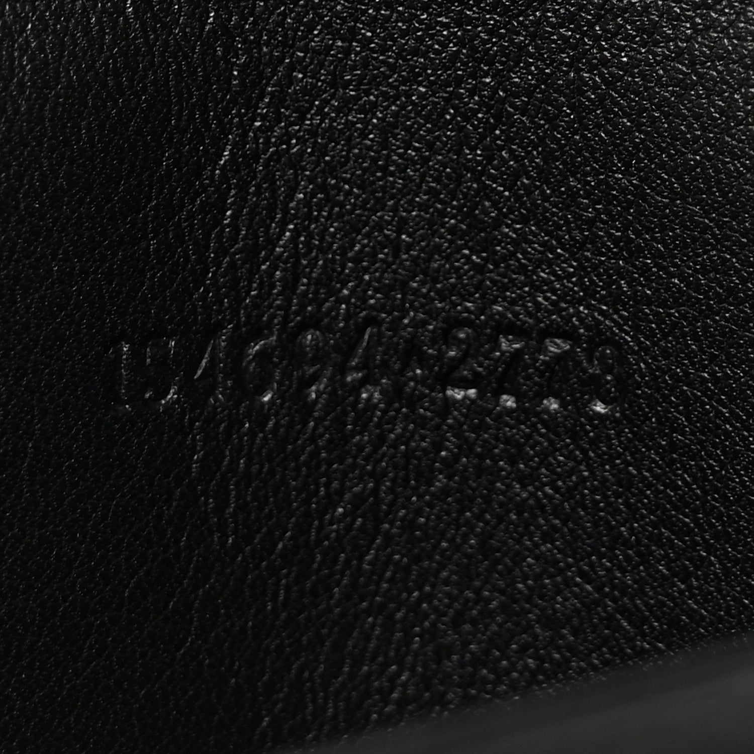 Gucci Guccissima Passport Case Black