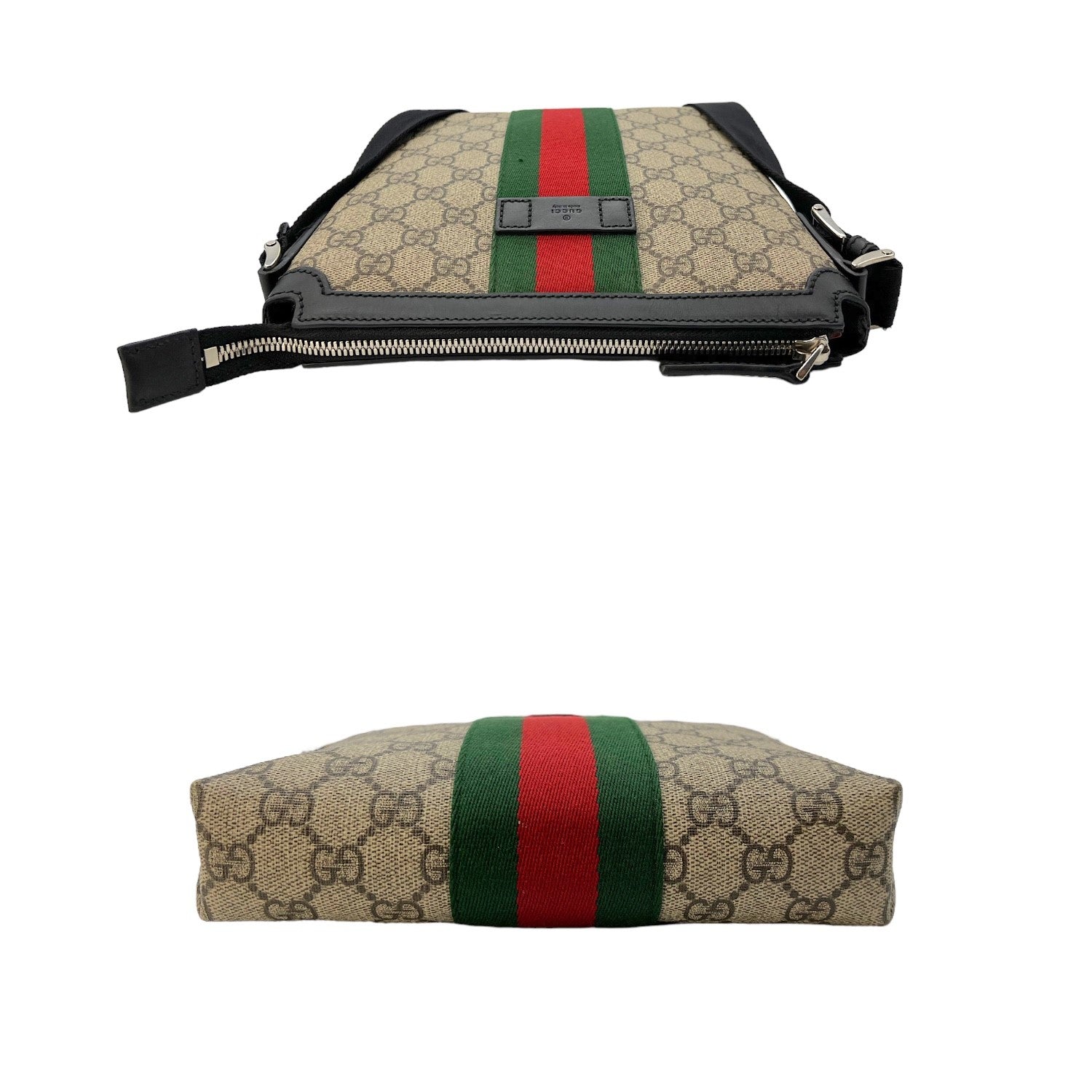 Gucci GG Canvas Web Messenger Bag