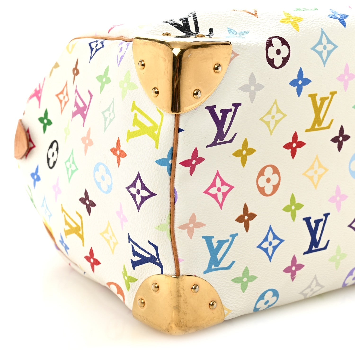 Louis Vuitton Monogram Multicolor Speedy 30 White