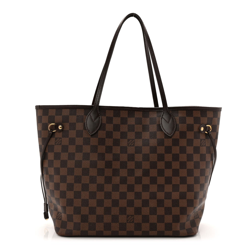 Louis Vuitton Damier Ebene Neo Neverfull MM Rose Ballerine