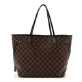 Louis Vuitton Damier Ebene Neo Neverfull MM Rose Ballerine