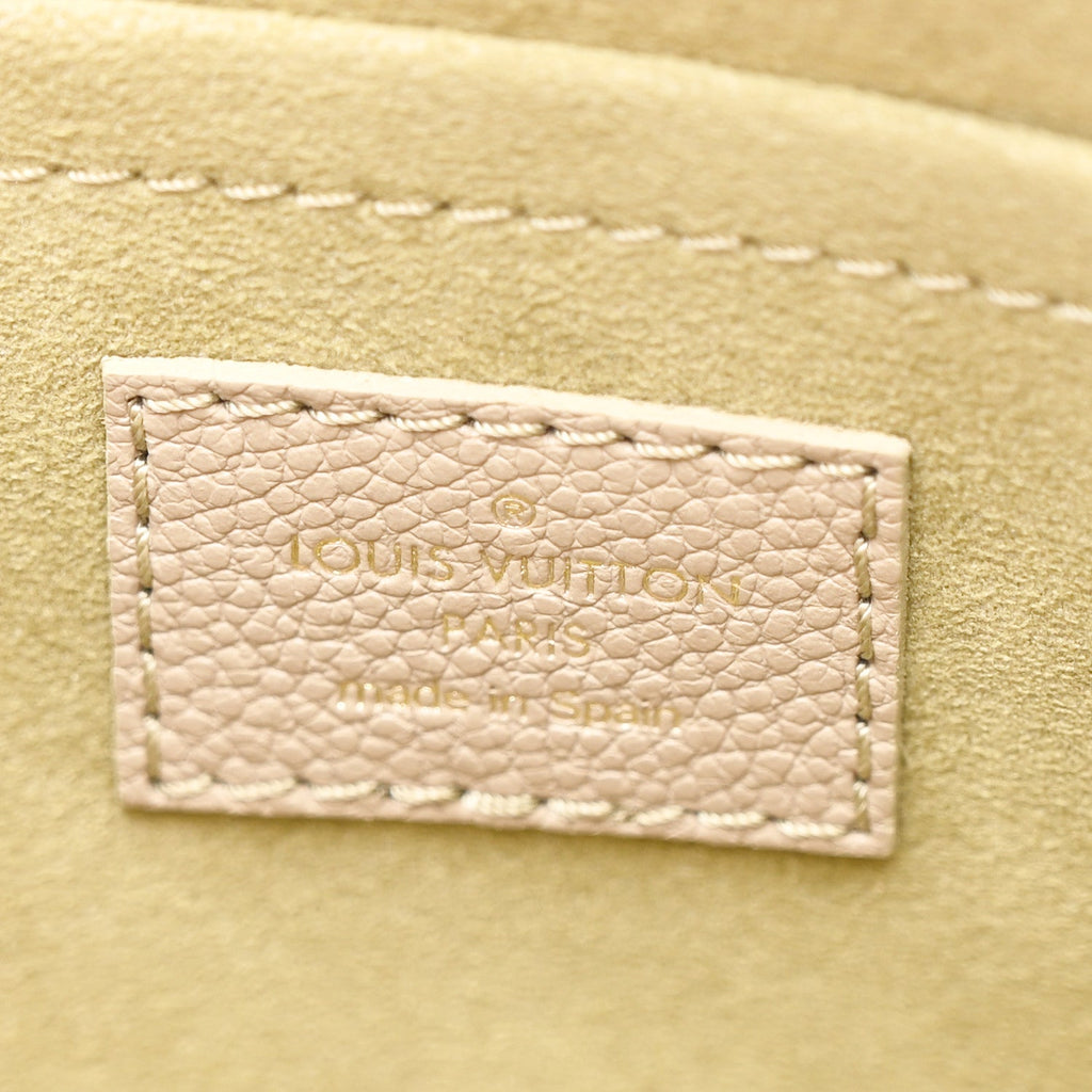 Louis Vuitton Empreinte Monogram Giant Multi Pochette Accessories Khaki Creme