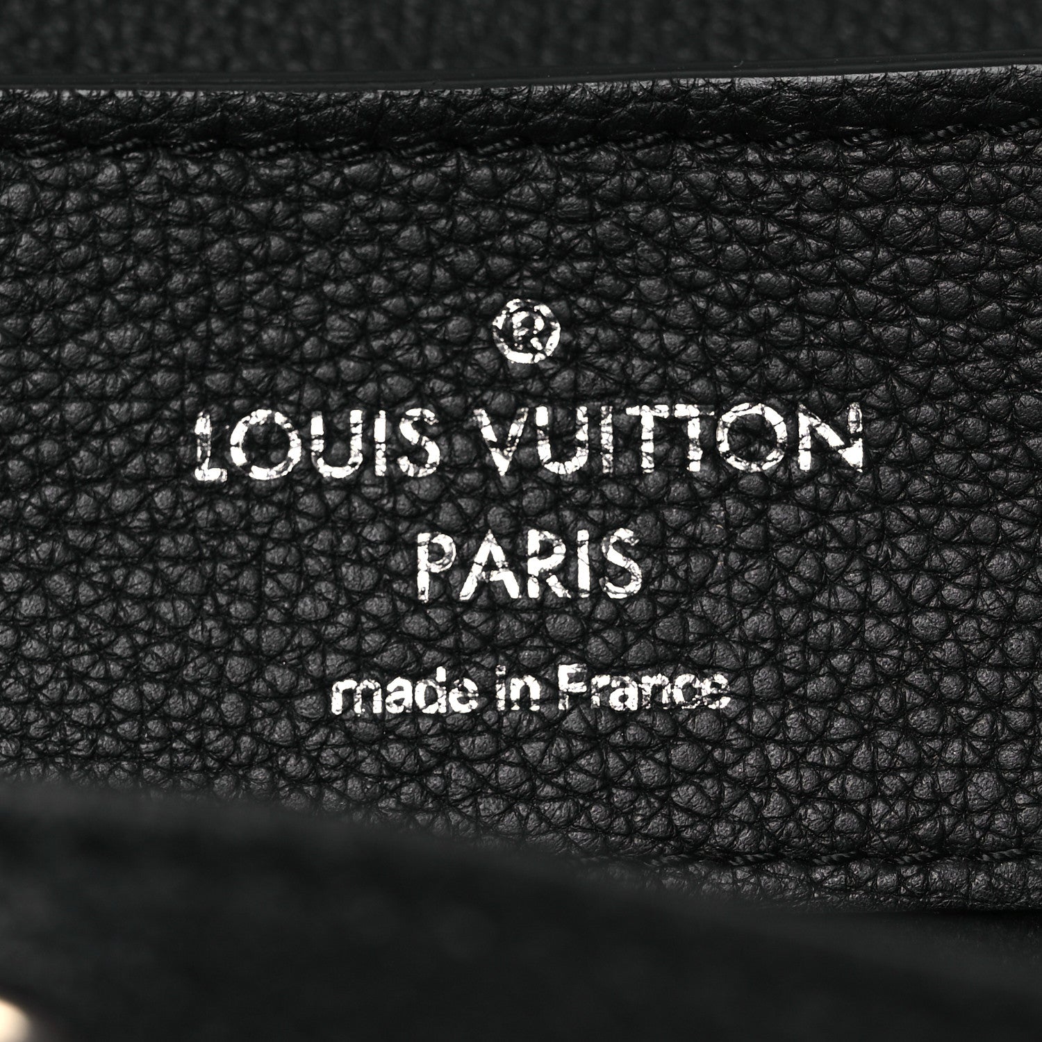 Louis Vuitton Calfskin Lockme Backpack Black