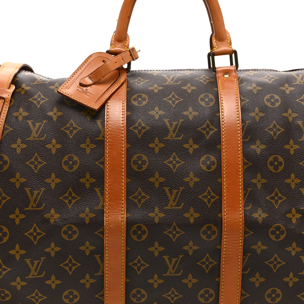 Louis Vuitton Monogram Keepall Bandouliere 55
