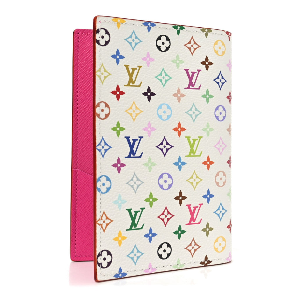 Louis Vuitton LV X TM Monogram Multicolor Passport Cover White