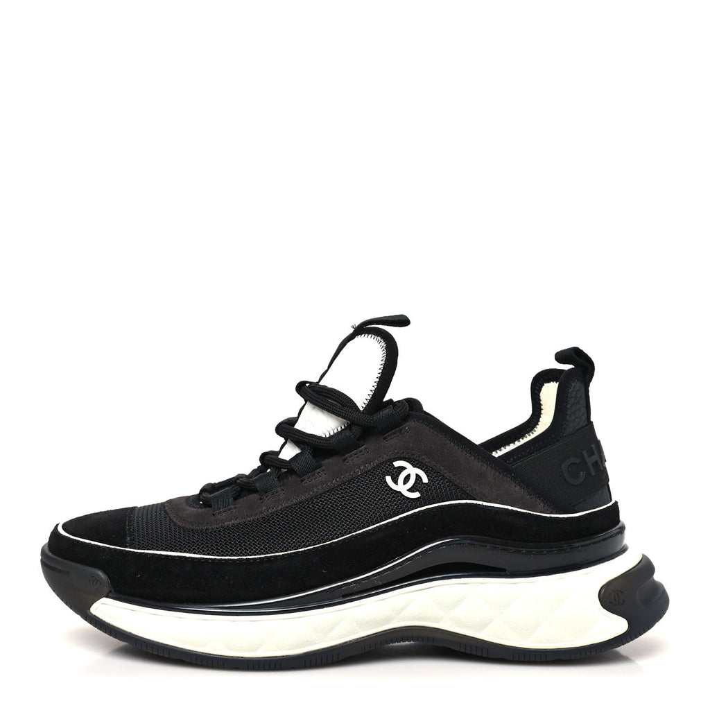 Fabric Suede CC Sneakers 40 Black Dark Grey