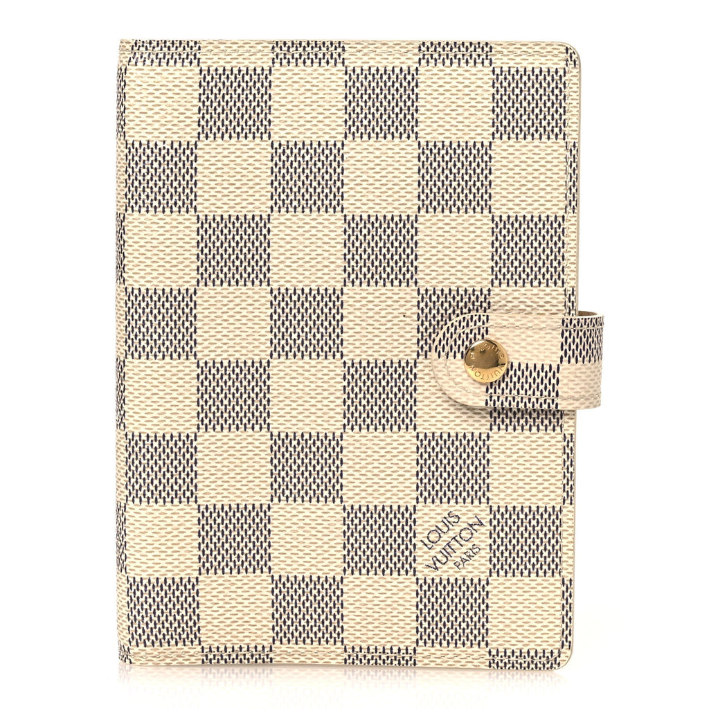 Louis Vuitton Damier Azur Small Ring Agenda Cover