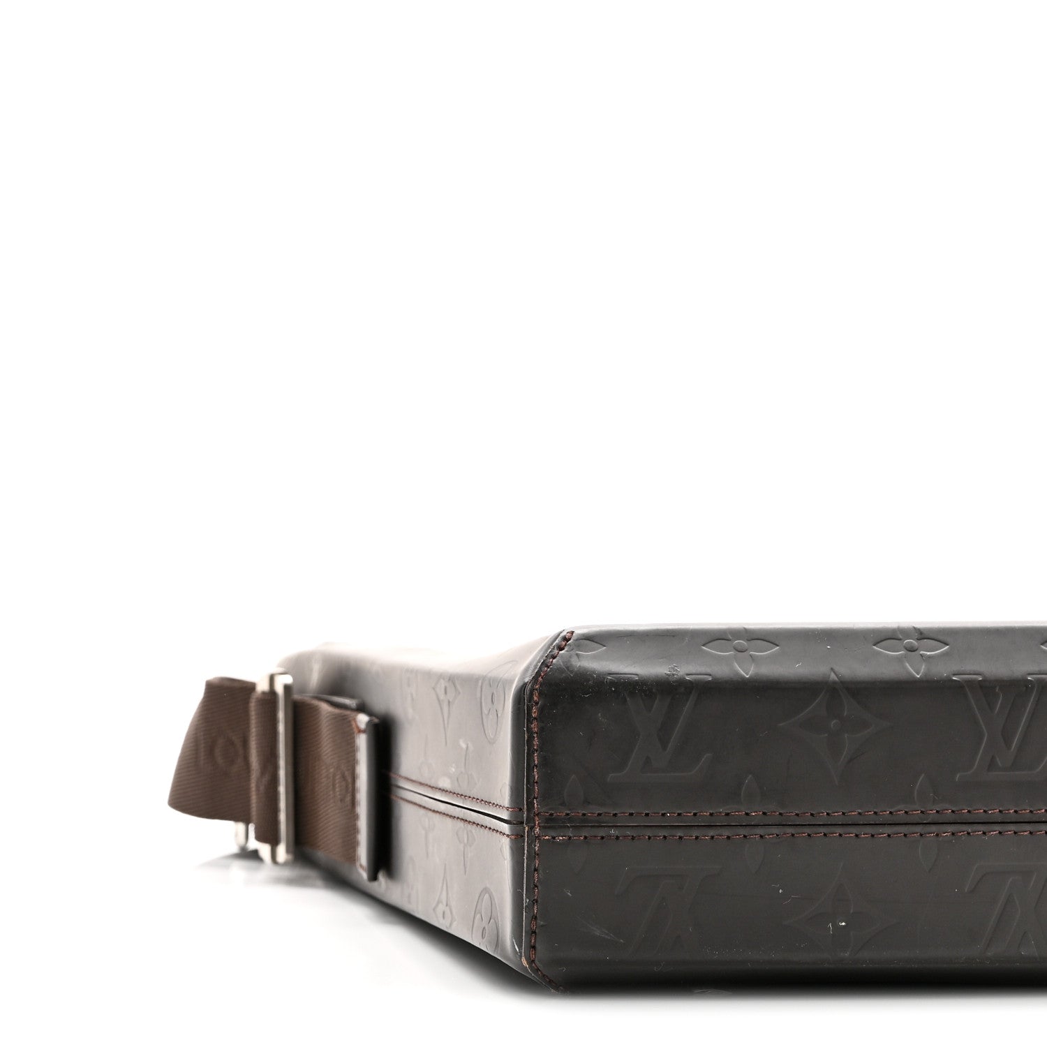 Louis Vuitton Monogram Glace Steve Messenger Bag Cafe