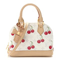 Louis Vuitton LV X TM Monogram Cerises Alma BB White