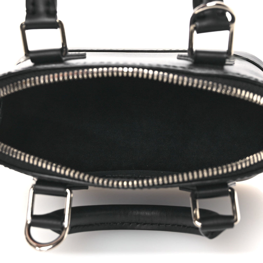 Louis Vuitton Epi Alma BB Black