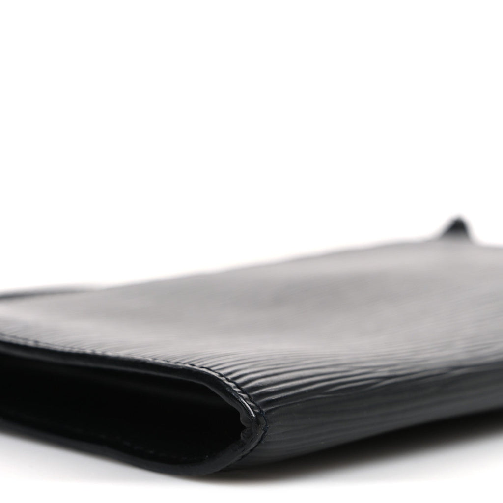 Louis Vuitton Epi Pochette Accessories 24 Black