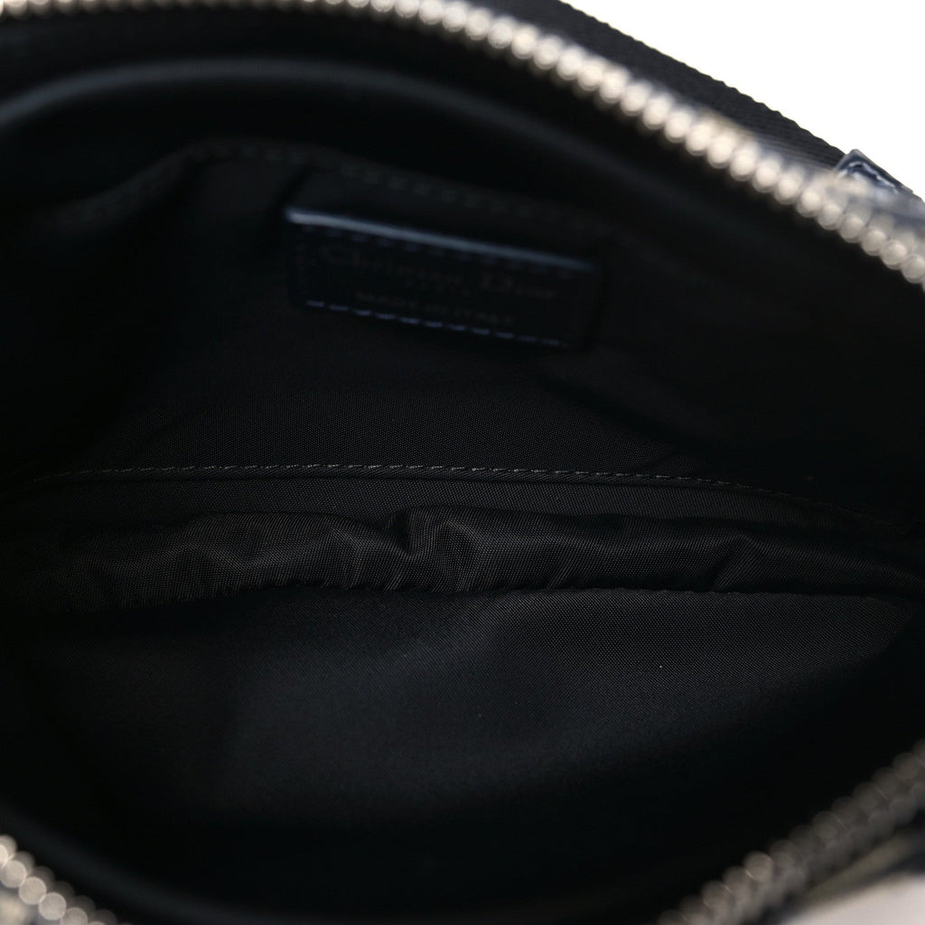 Christian Dior Oblique Calfskin Small Kids' Multifunctional Bag Beige Black