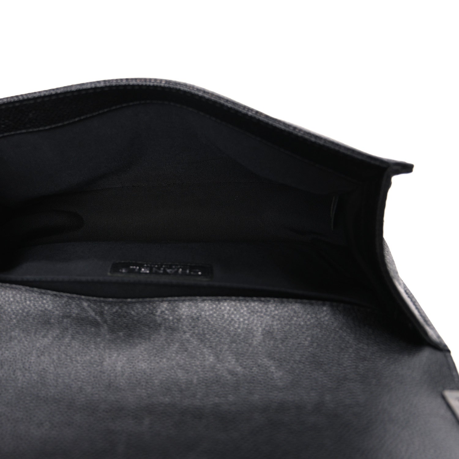 Chanel Caviar Quilted Medium Boy Flap Black