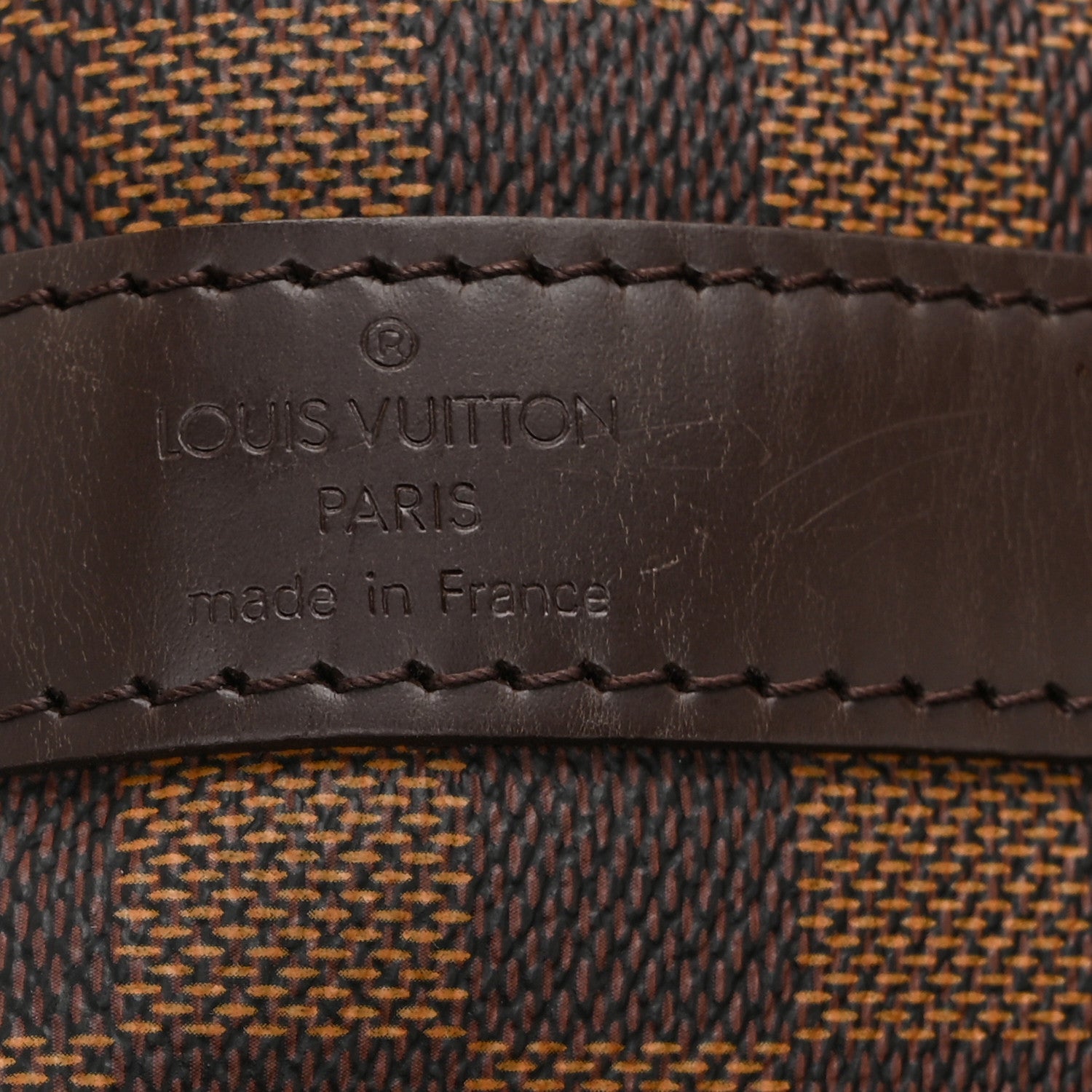 Louis Vuitton Damier Ebene Keepall Bandouliere 55