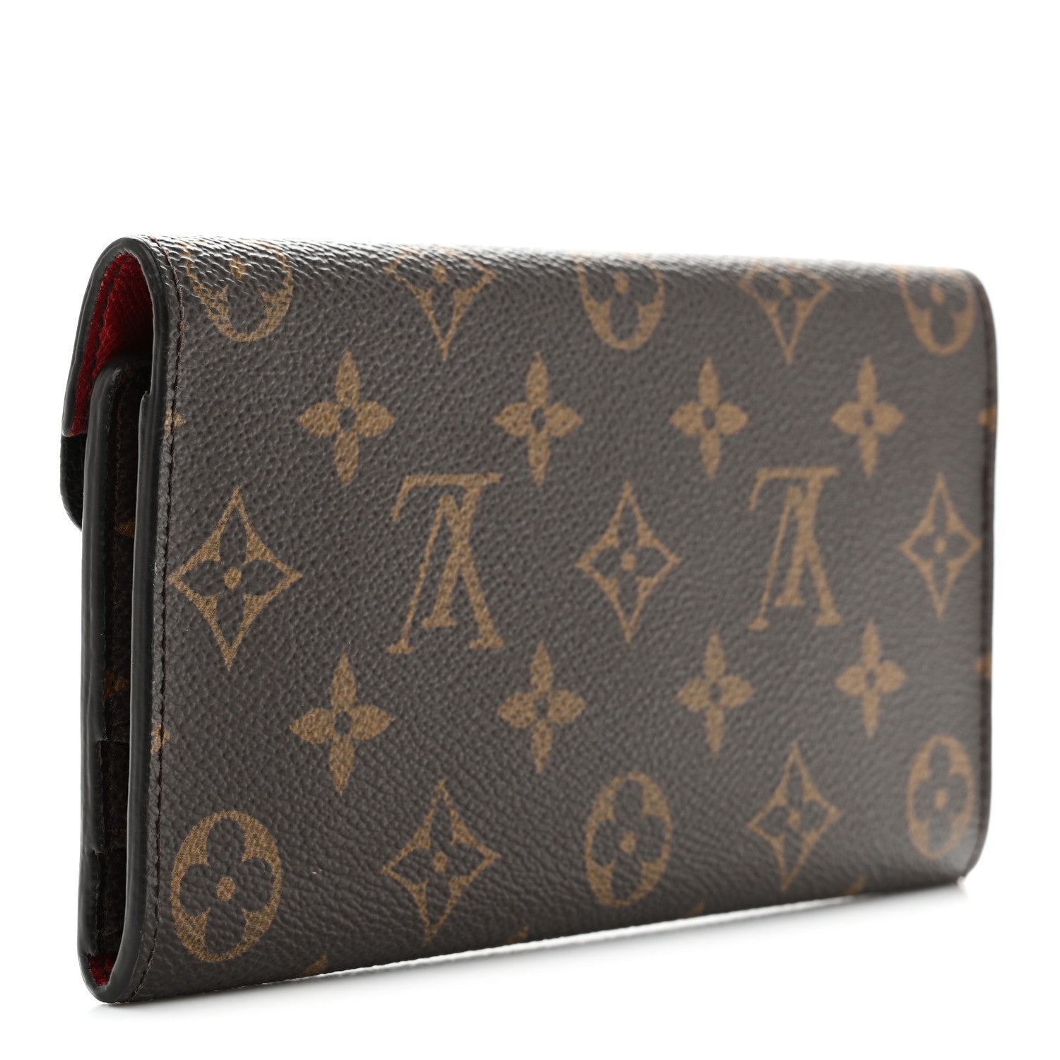 Louis Vuitton Monogram Josephine Wallet Red