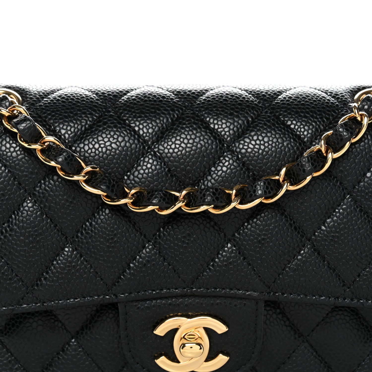 Chanel Caviar Quilted Small Double Flap Black