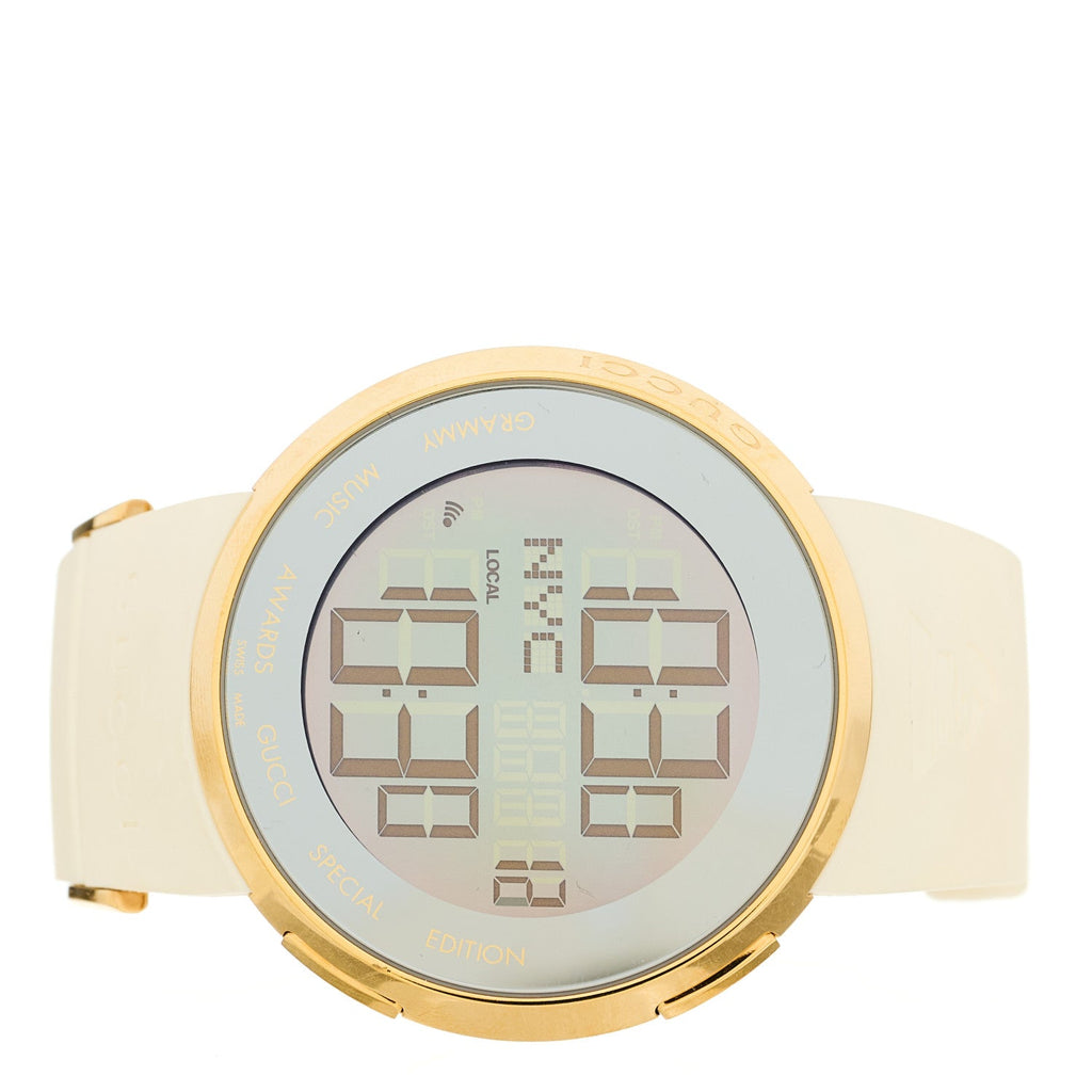 Gucci Stainless Steel Rubber 45mm Digital I-Gucci Guccissima Grammy Awards Watch