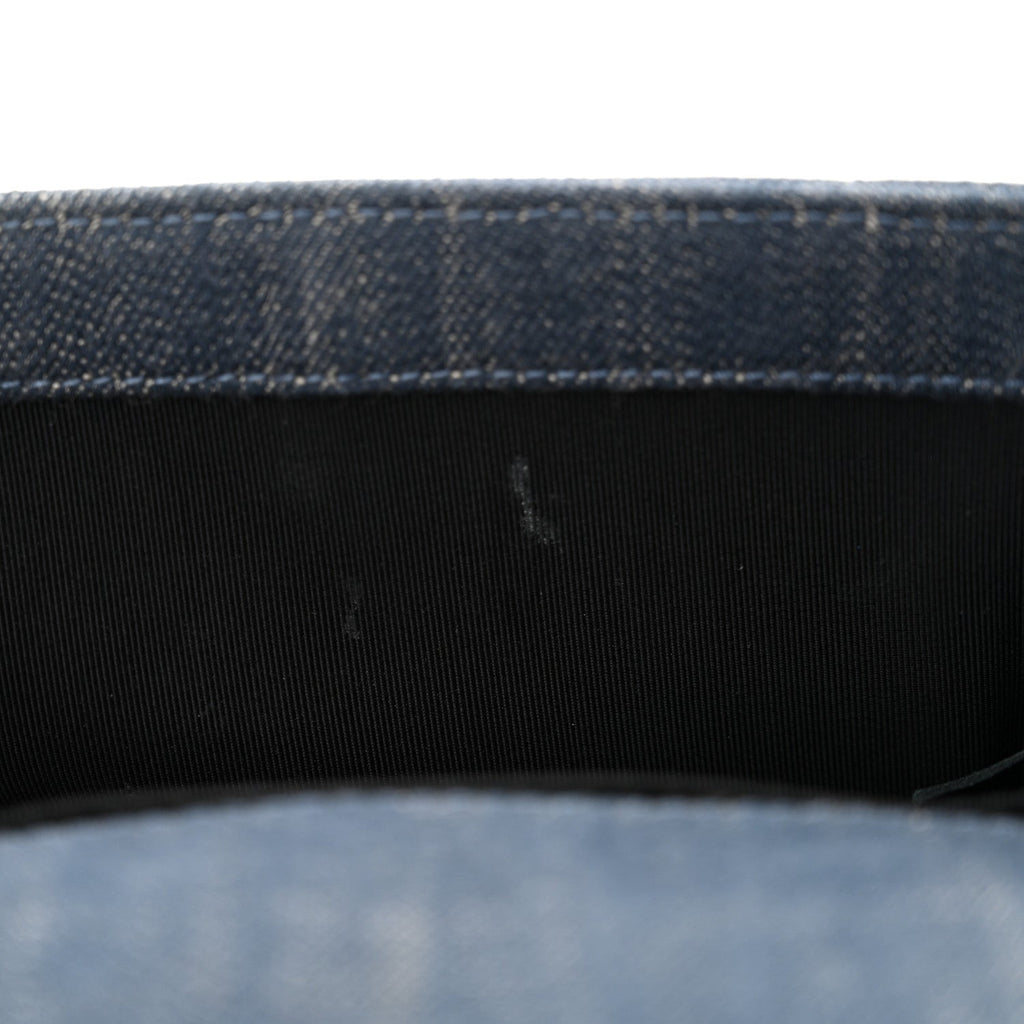 Chanel Denim Embossed Small Boy Flap Blue