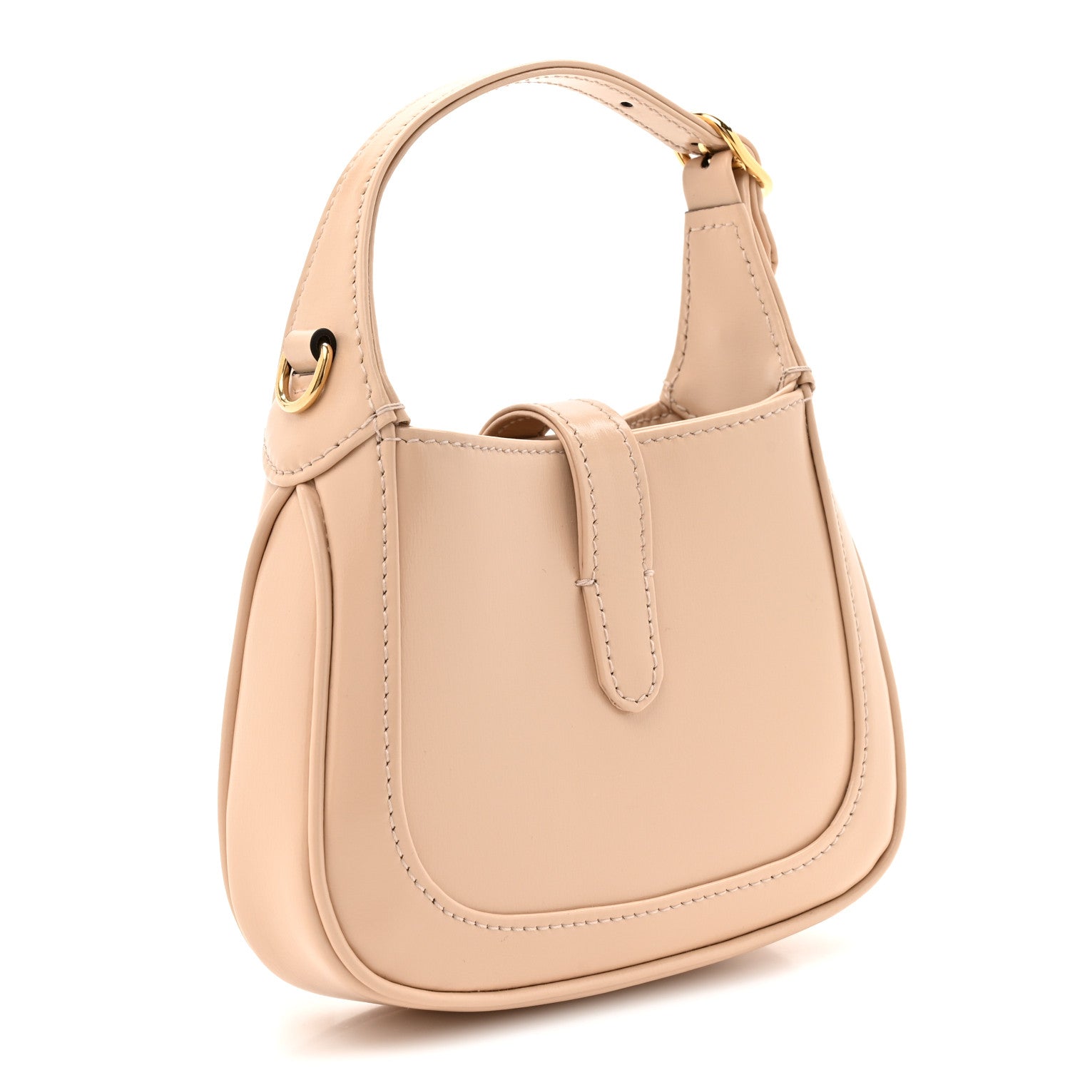 Gucci Boarded Dyana Lux Calfskin Nano Jackie 1961 Hobo Beige