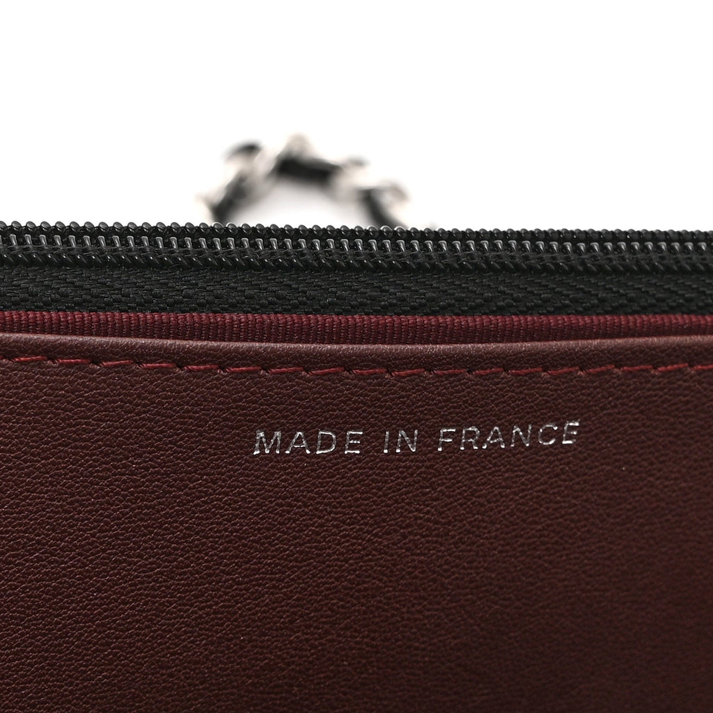 Chanel Caviar Quilted CC Turnlock Wallet On Chain WOC Black