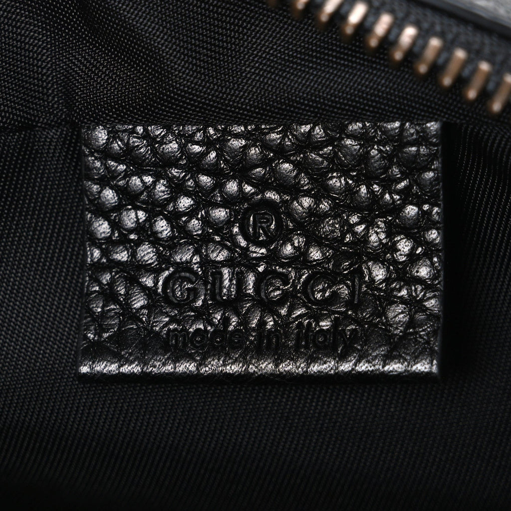 Gucci Pebbled Calfskin Mini Soho Disco Bag Black