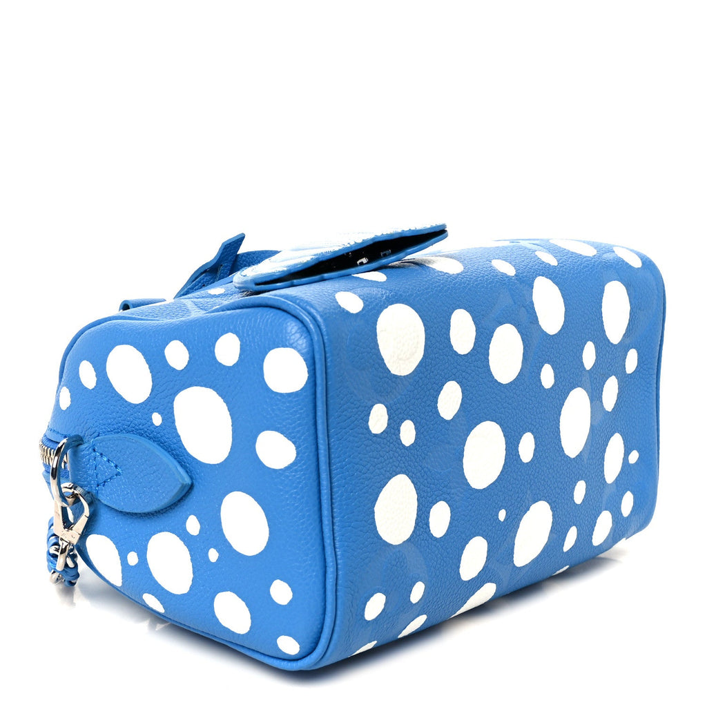 Louis Vuitton LV X YK Empreinte Speedy Bandouliere 20 Blue White
