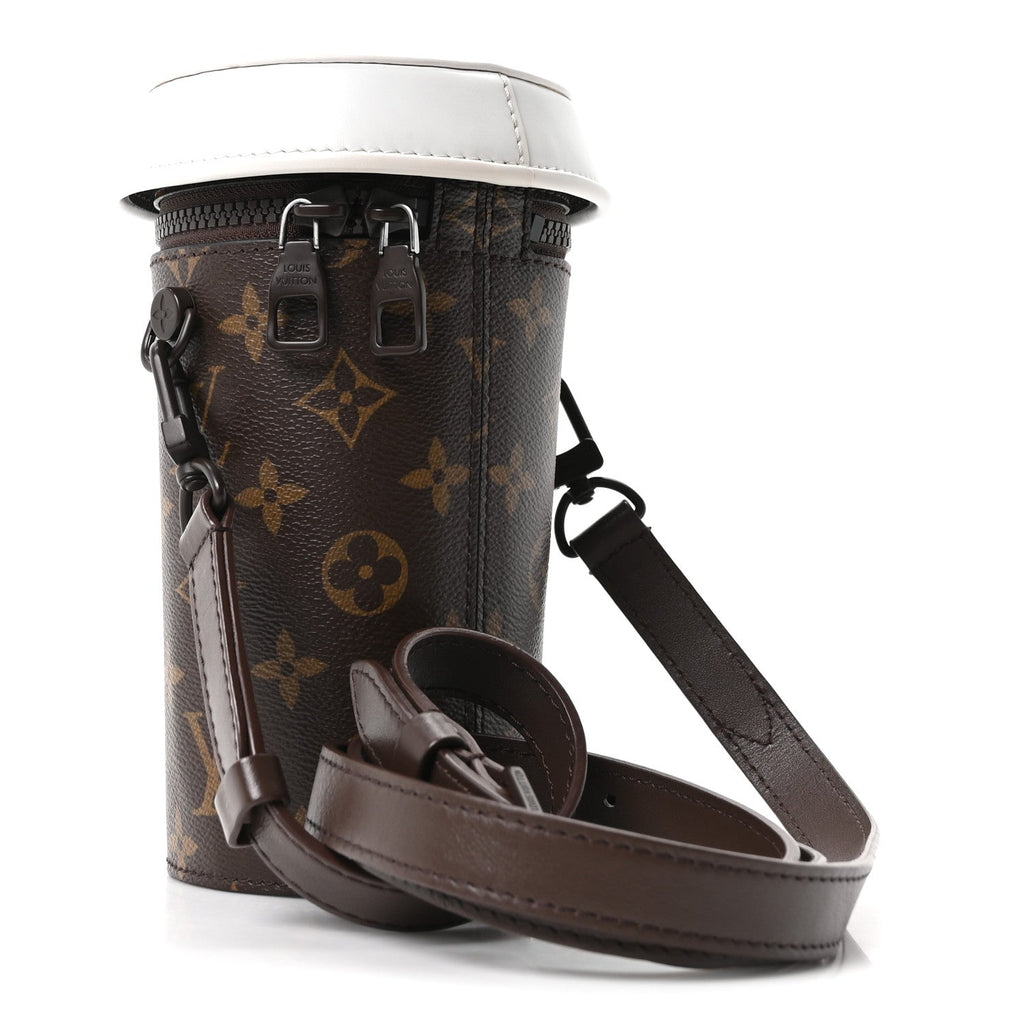 Louis Vuitton Monogram Calfskin Everyday LV Coffee Cup Pouch