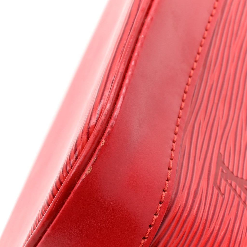 Louis Vuitton Epi Alma PM Castillan Red