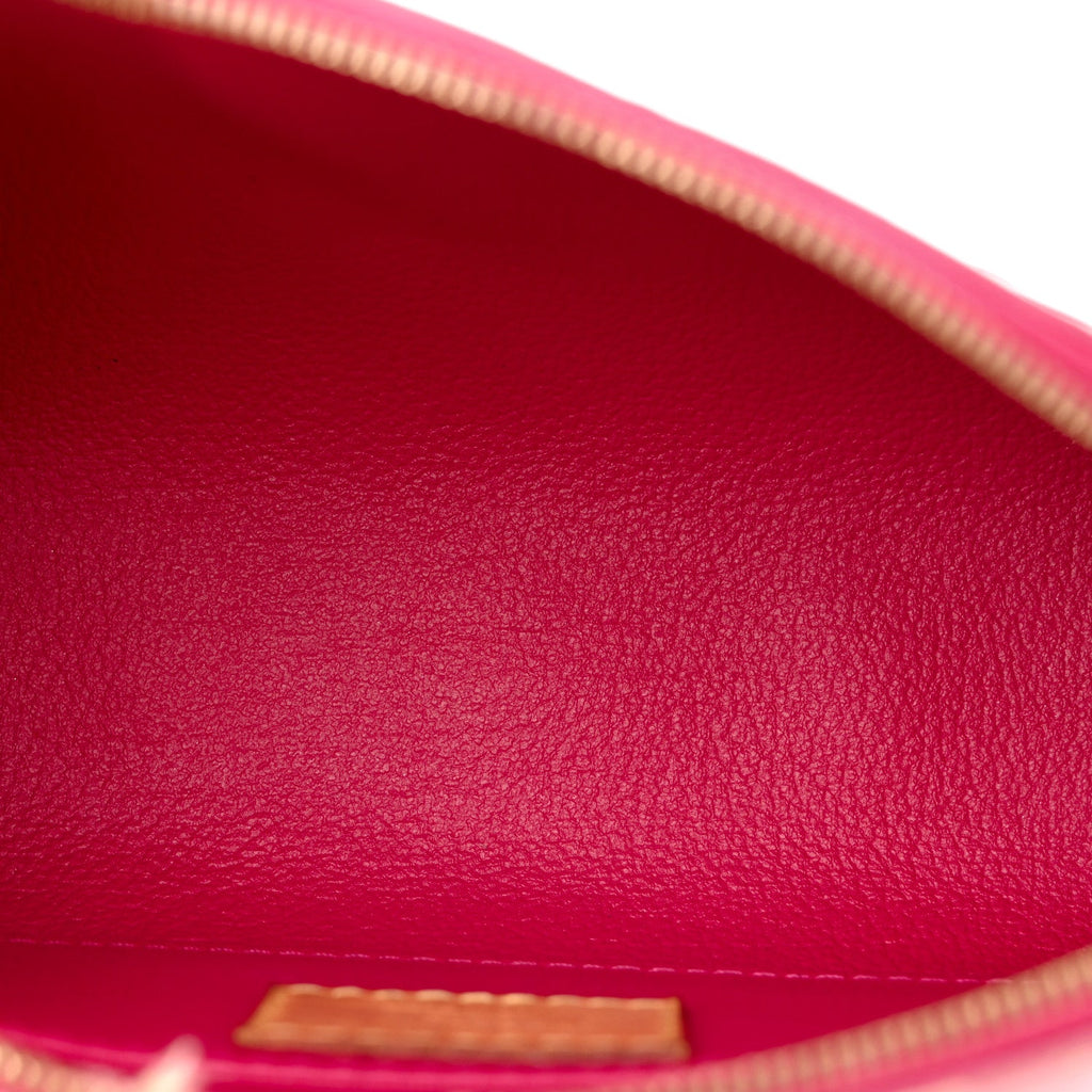Louis Vuitton Vernis Ikat Cosmetic Pouch Rose Indien
