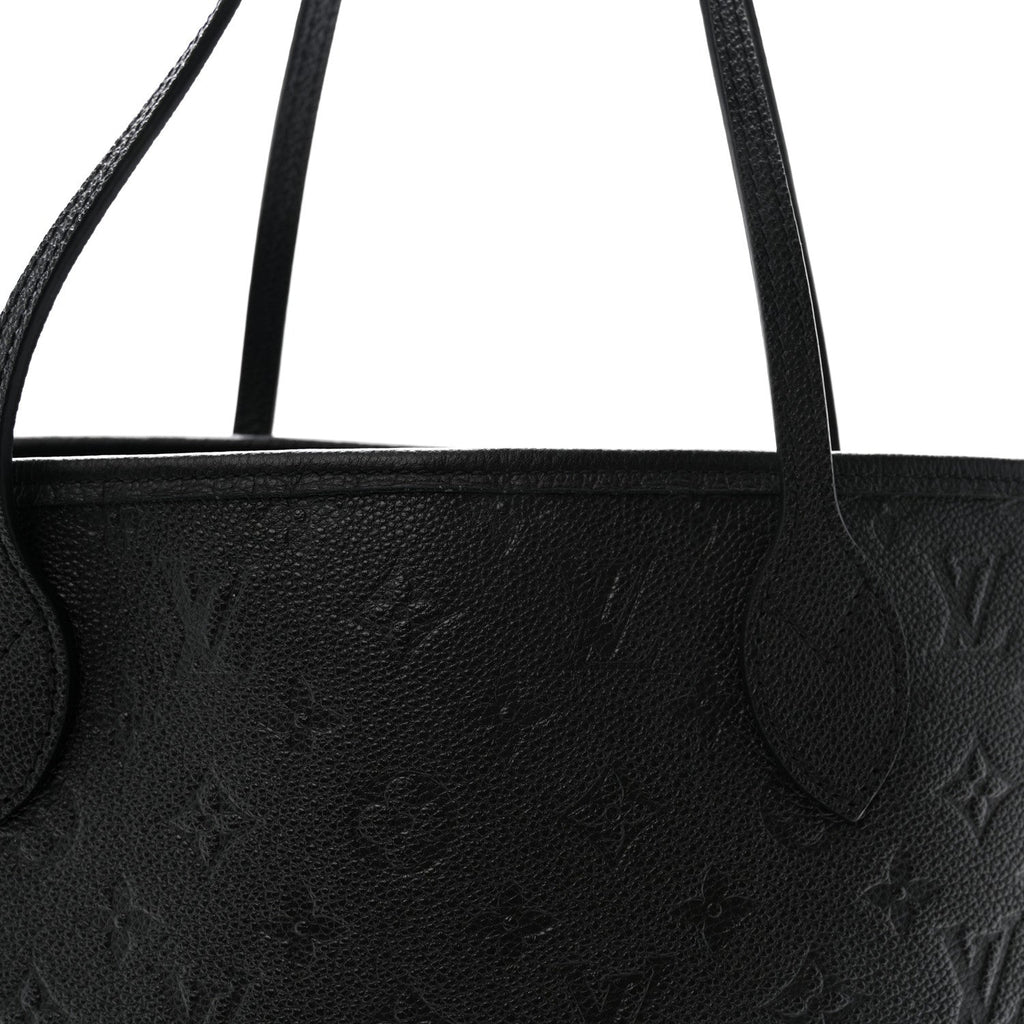 Louis Vuitton LV X TM Empreinte Flowers Neverfull MM Black